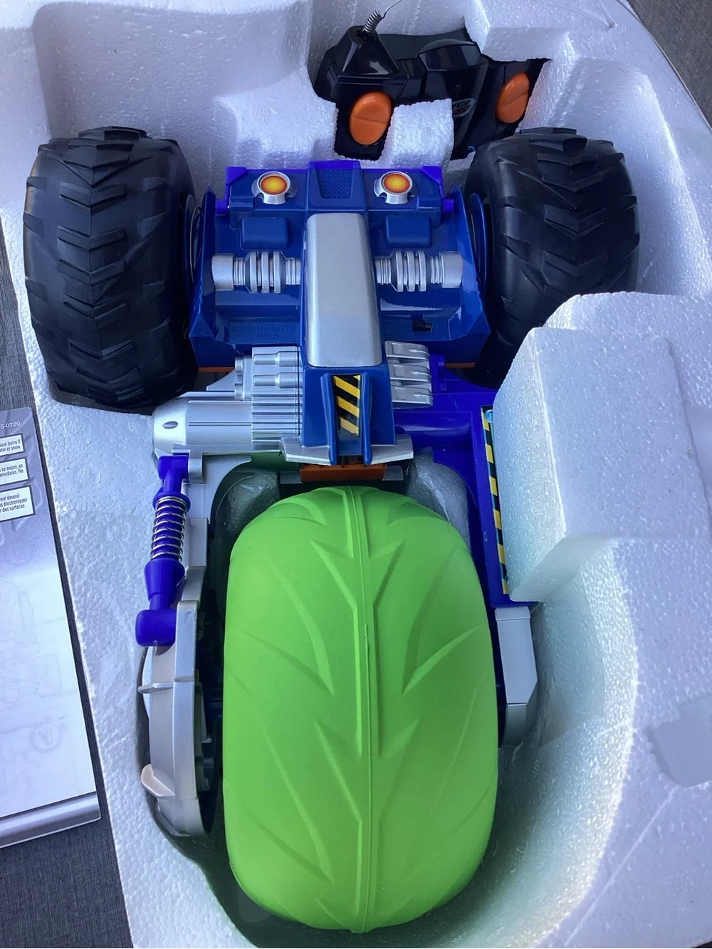 Vtg Tyco R/C Air Rebound Radio Controlled Car 2001 Mattel Wheels NIB